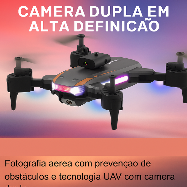 Drone Inova Dual Câmera 4K GPS Dobrável Original (PROMOÇÃO) - Imagem 4