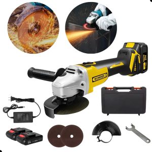 Lixadeira Angular Recarregável 21V com 2 Baterias (PROMOÇÃO)