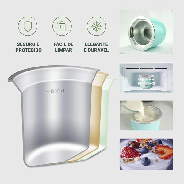 Máquina de Sorvete e Iogurte 0.8L 220V (PROMOÇÃO) - Imagem 5