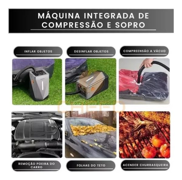 Auxiliar de Partida e Compressor 2 em 1 (PROMOÇÃO) - Imagem 2
