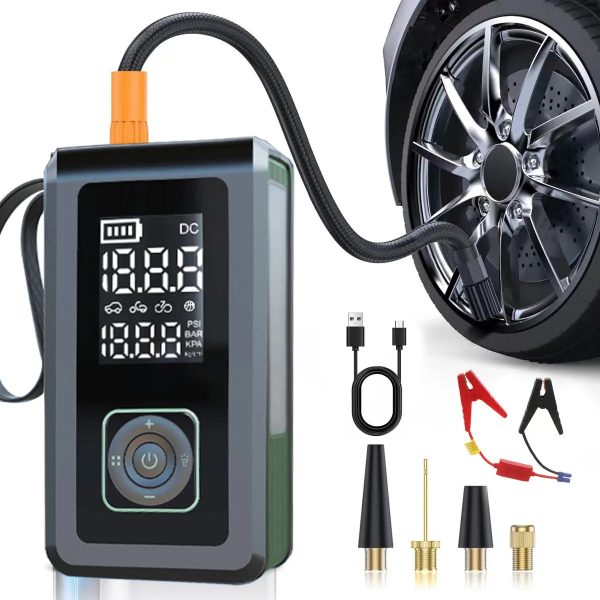 Auxiliar de Partida Automotivo com Compressor de Ar e Lanterna (PROMOÇÃO) - Imagem 2