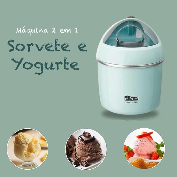 Máquina de Sorvete e Iogurte 0.8L 220V (PROMOÇÃO) - Imagem 7