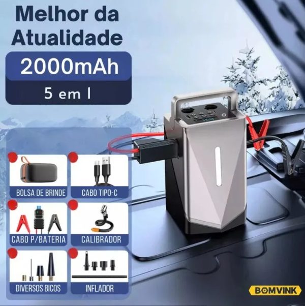 Auxiliar de Partida e Compressor 2 em 1 (PROMOÇÃO) - Imagem 3