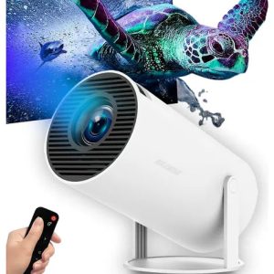 Mini Projetor Portátil 4K Android Wi‑Fi Full HD (PROMOÇÃO)