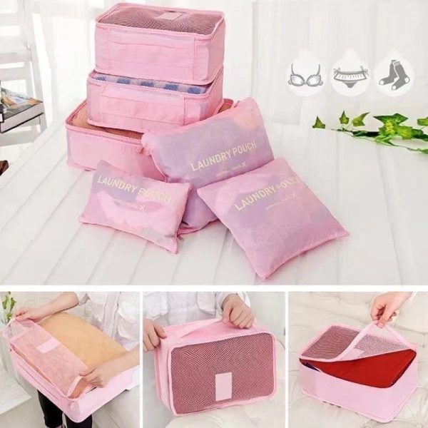 🧳KIT Organizador de Mala 7 Peças-Leve Tudo Com Estilo e Sem Bagunça ❤ - Imagem 2