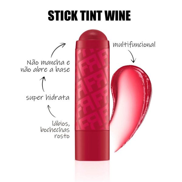 STICK TINT BALM WINE FRAN BY FRANCINY EHLKE - Imagem 2