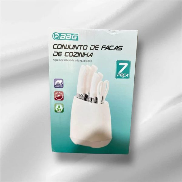 Conjunto de Facas Profissionais BBG com Base (PROMOÇÃO) - Imagem 7