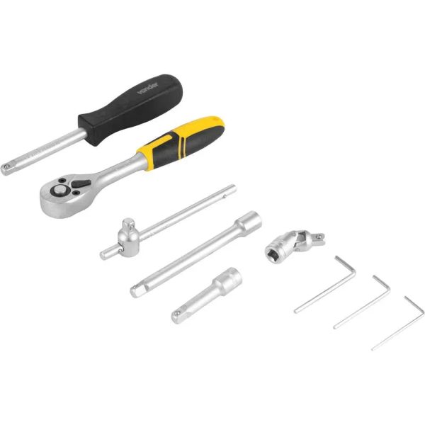 Jogo de Soquetes 1/4" Profissional 33 Peças Vonder (PROMOÇÃO) - Imagem 2