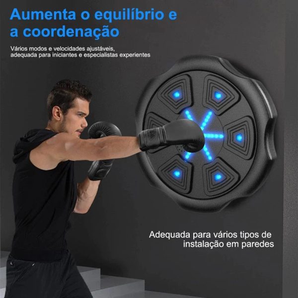 Máquina de Boxe Musical Bluetooth Recarregável com Cabo (PROMOÇÃO) - Imagem 4