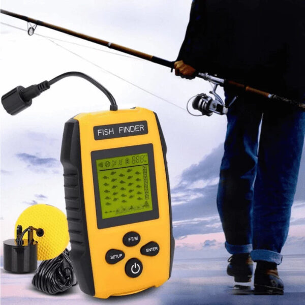 Localizador de Peixes Portátil com Sonar Profissional (PROMOÇÃO) - Imagem 6