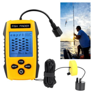 Localizador de Peixes Portátil com Sonar Profissional (PROMOÇÃO)